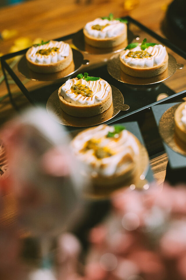 Tartaletka z bezą włoską