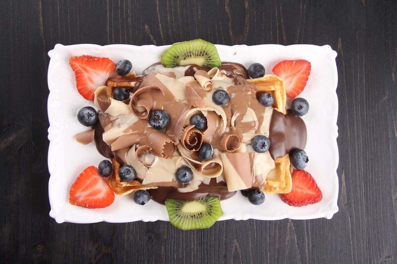 Sweety-Früchte-Crêpe-Teller ~