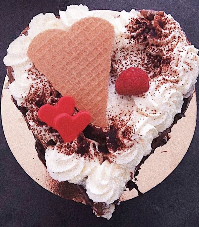 Le gâteau des amoureux pour la saint Valentin ?