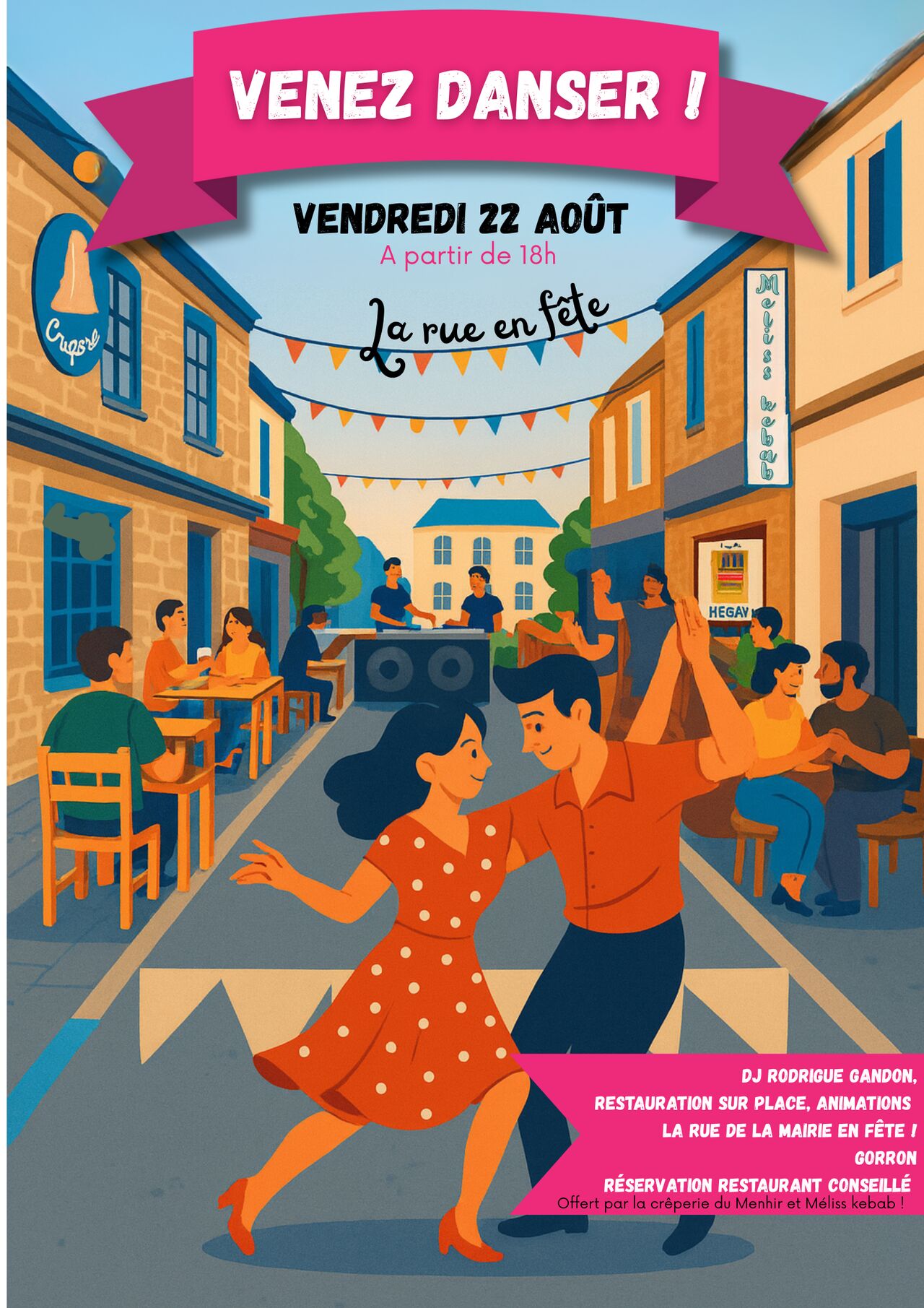 soirée rue en fête