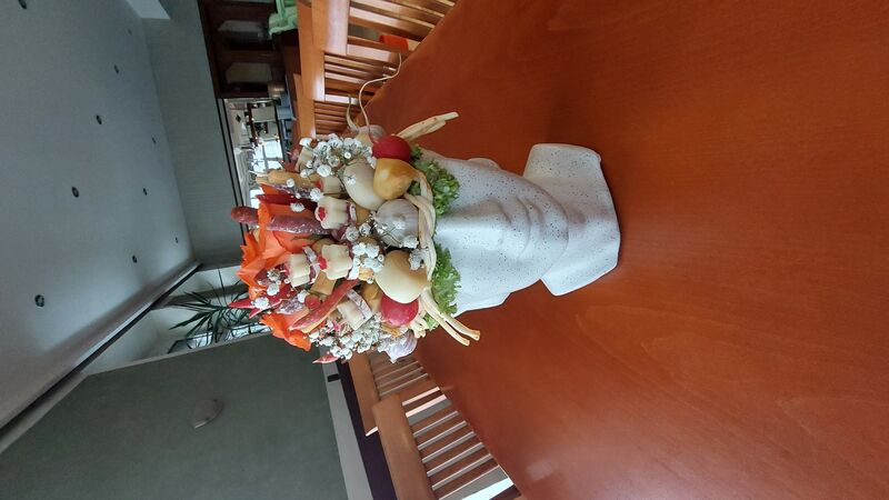 Slaná klobásová květina 