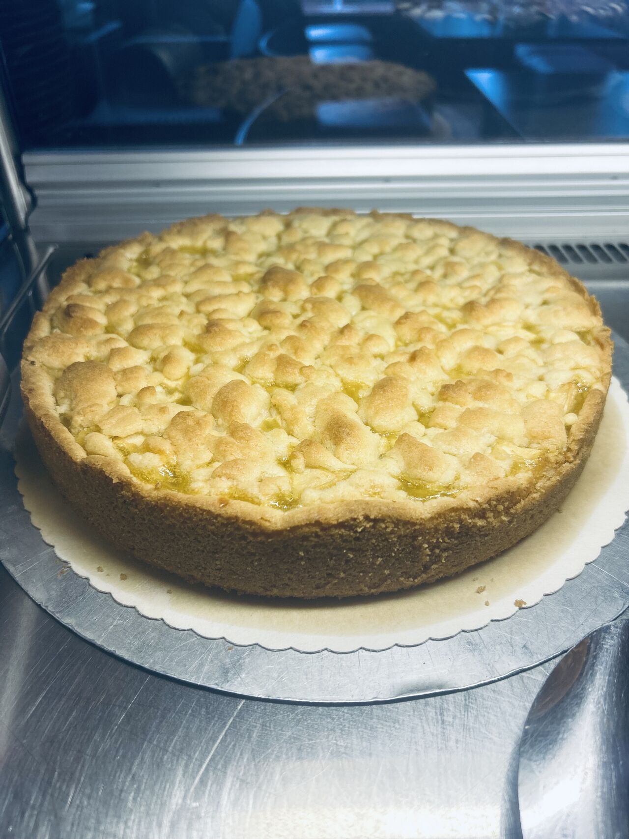 gedeckter Apfelkuchen 