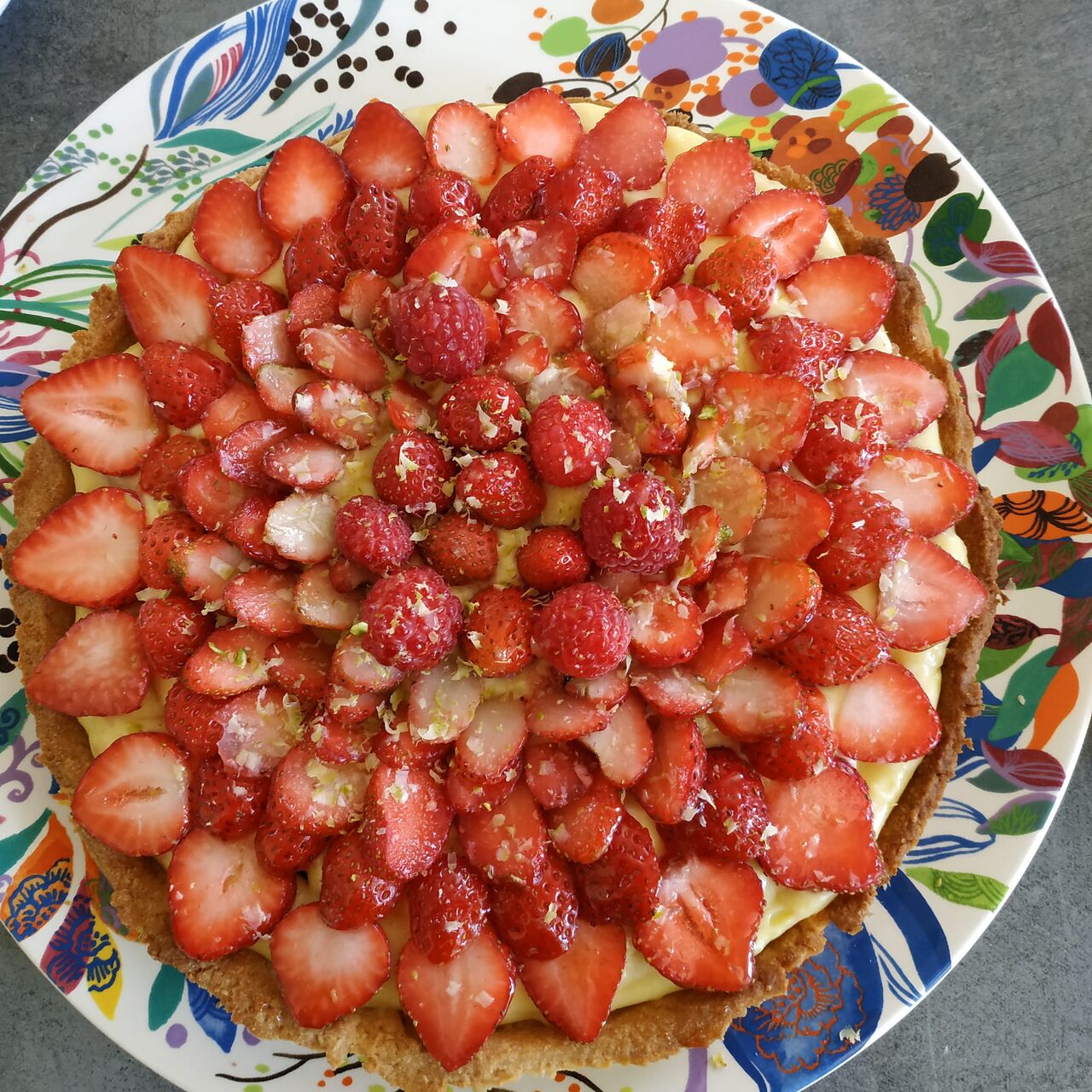 Ma tarte aux fraises