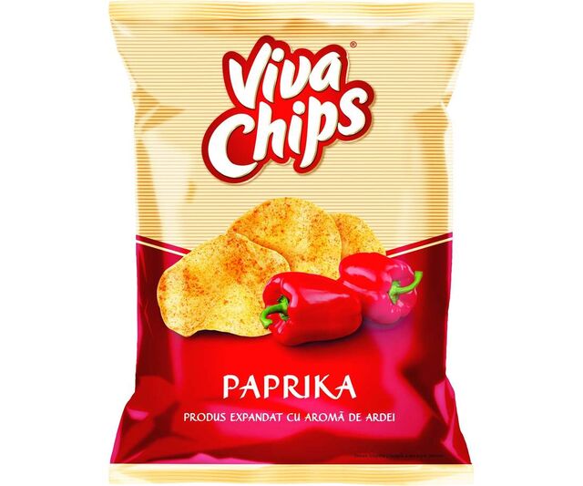 VIVA CHIPS SA PAPRIKOM 100G