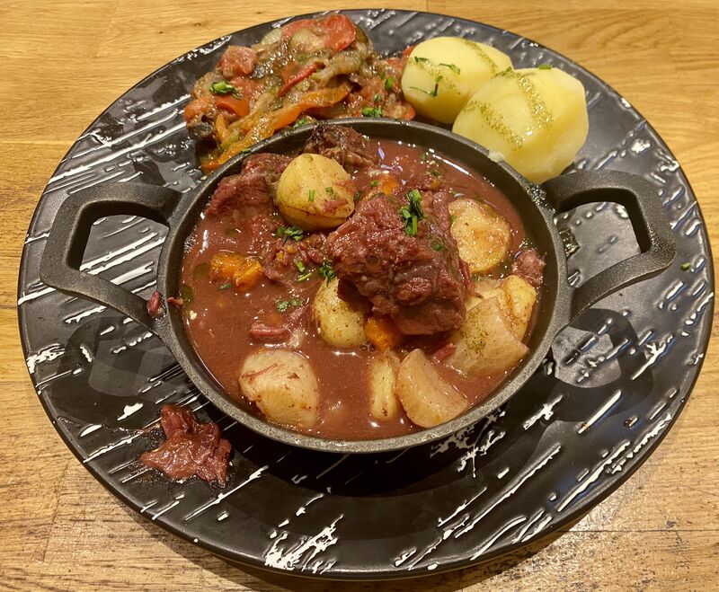 Joue de bœuf braisée