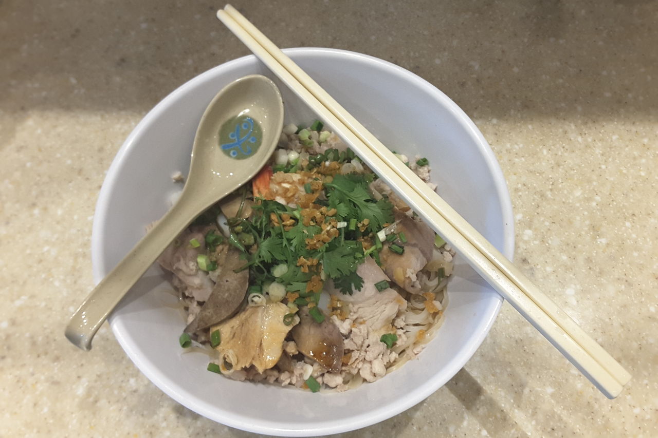 Soupe de pâtes de riz " Phnom Penh " sec