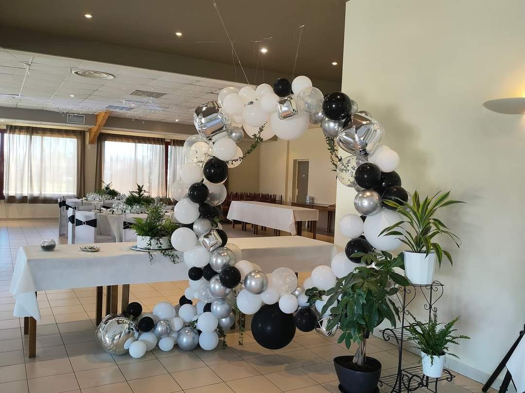 Décoration de l'espace photo