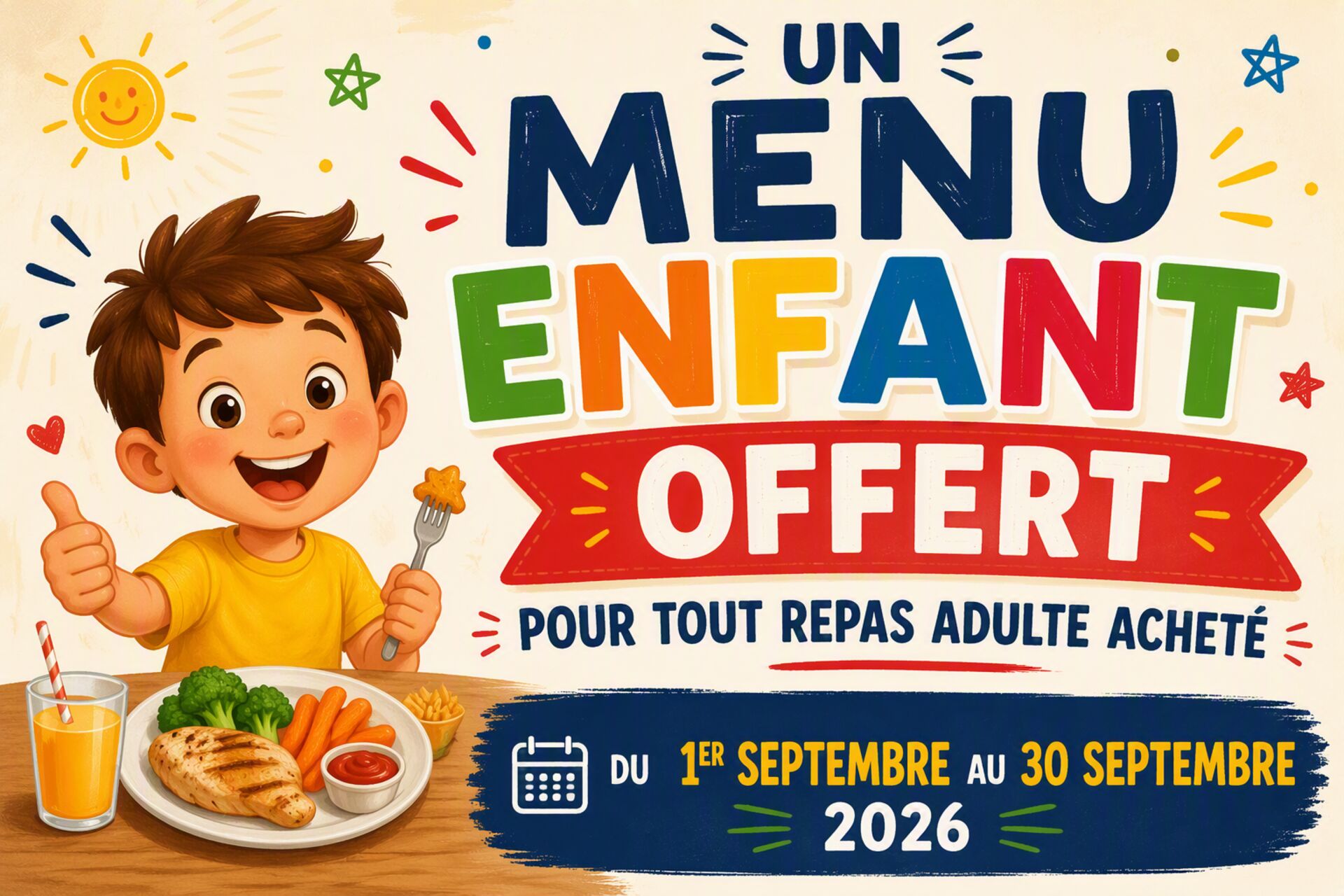 OFFRE DE LA RENTREE