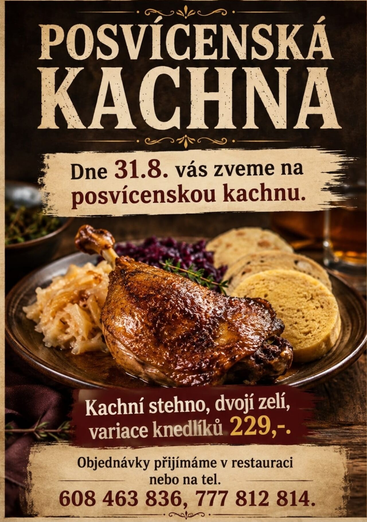 POSVÍCENSKÁ KACHNA