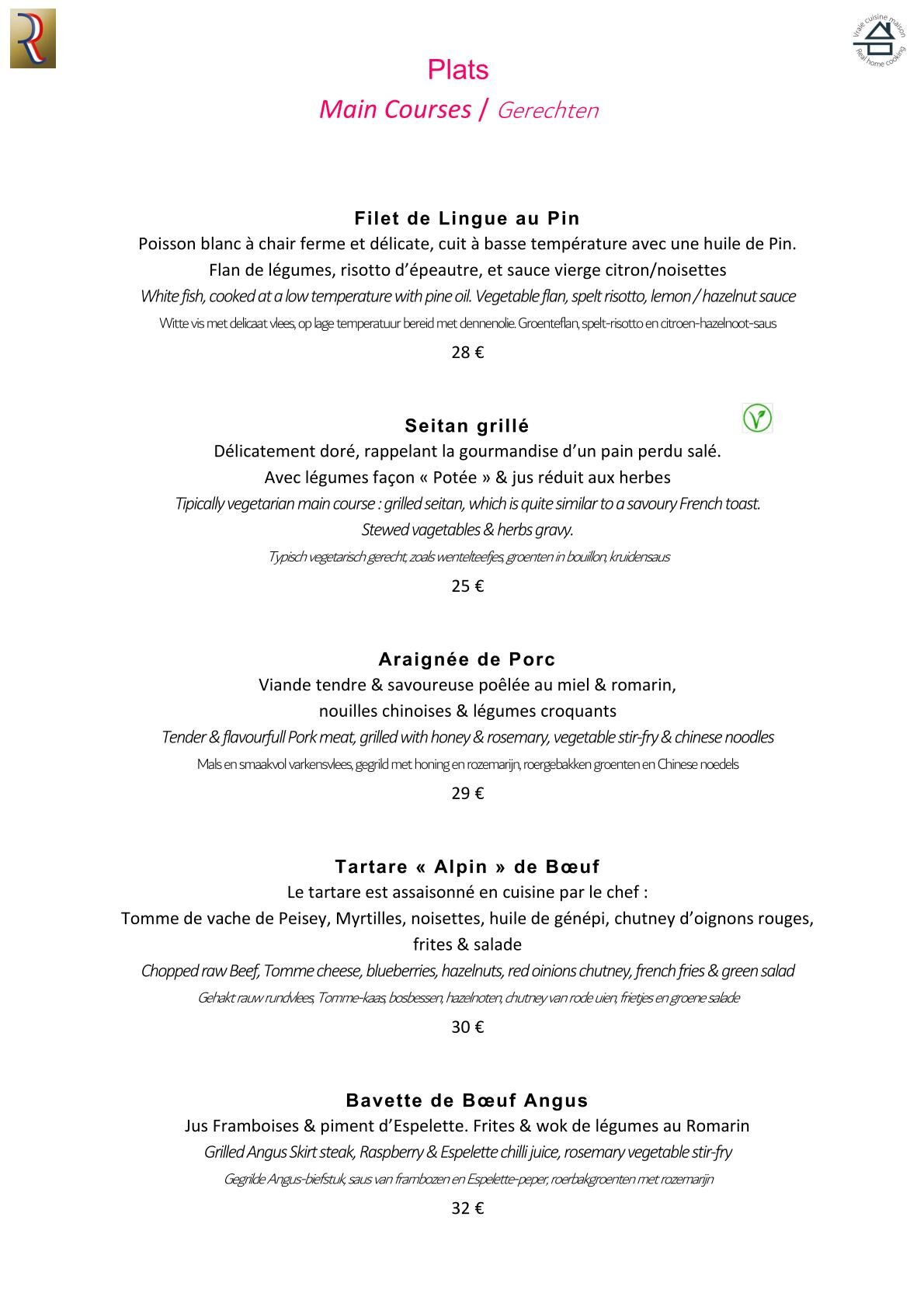 Nos Plats