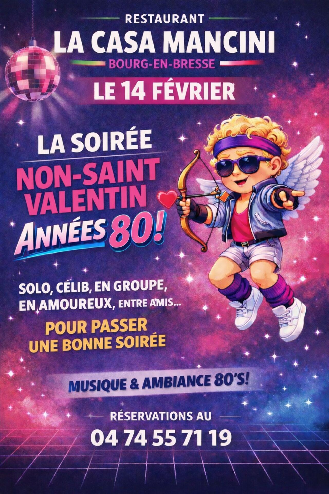 SOIRÉE NON SAINT VALENTIN