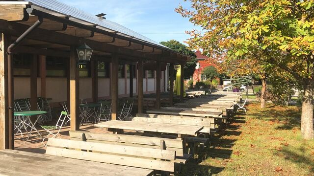 Biergarten an der Walthari-Klause Petersbächel