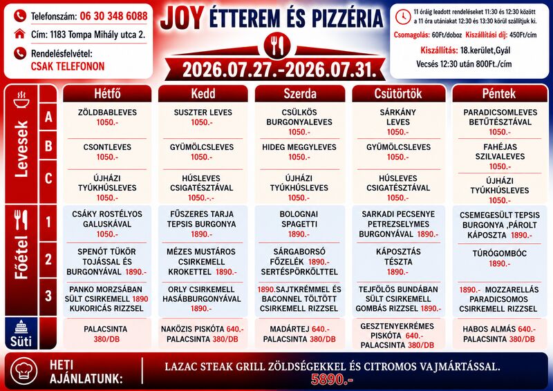 🤩31. HÉT MENÜ🤩 