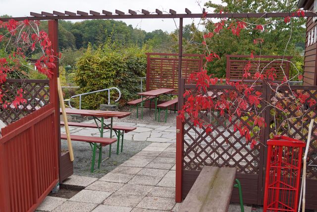 2 Biergarten der Gaststätte 