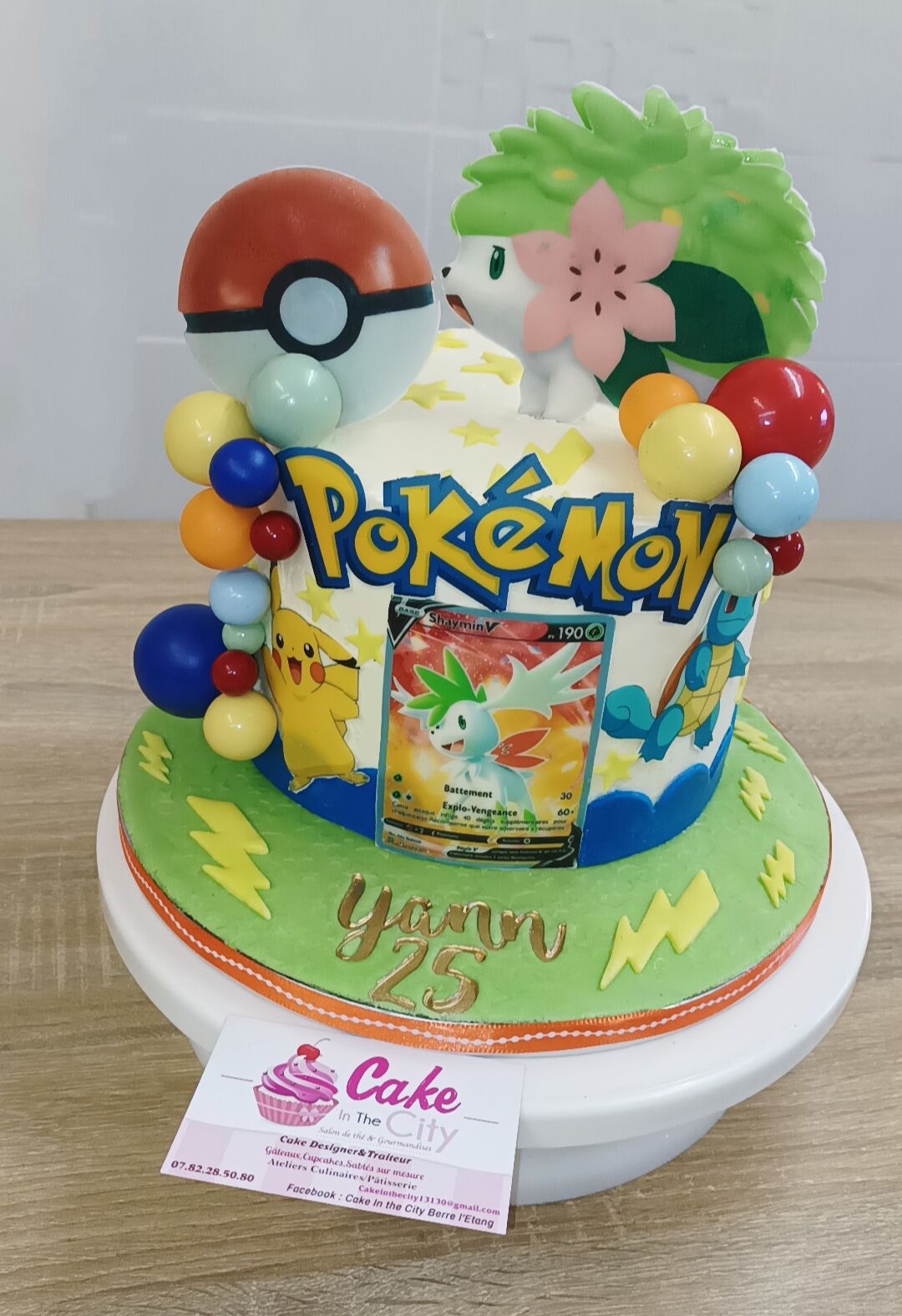 Gâteau thème Pokémon