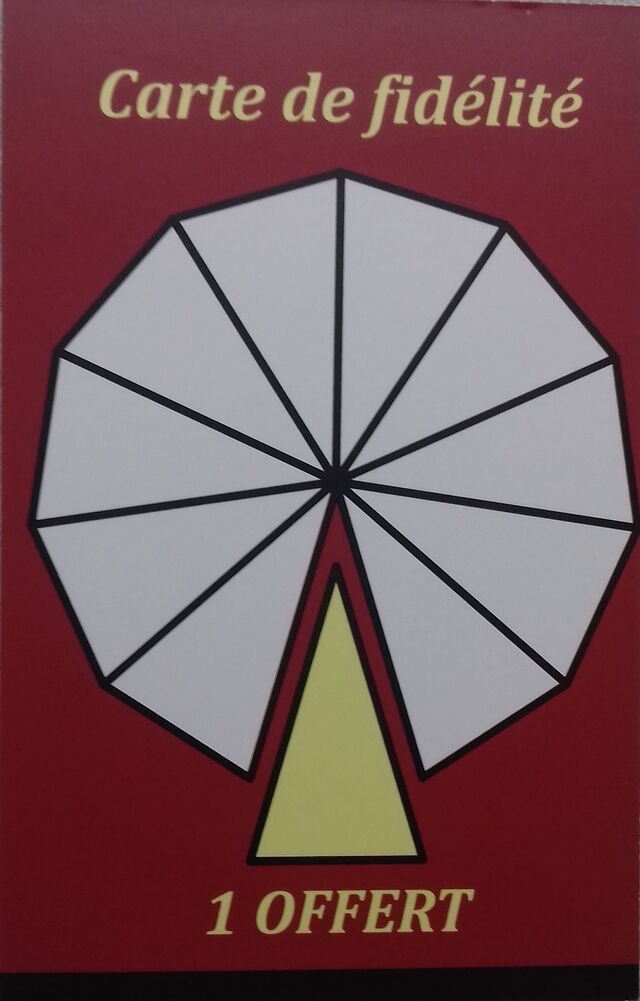 Nouvelle carte de fidélité