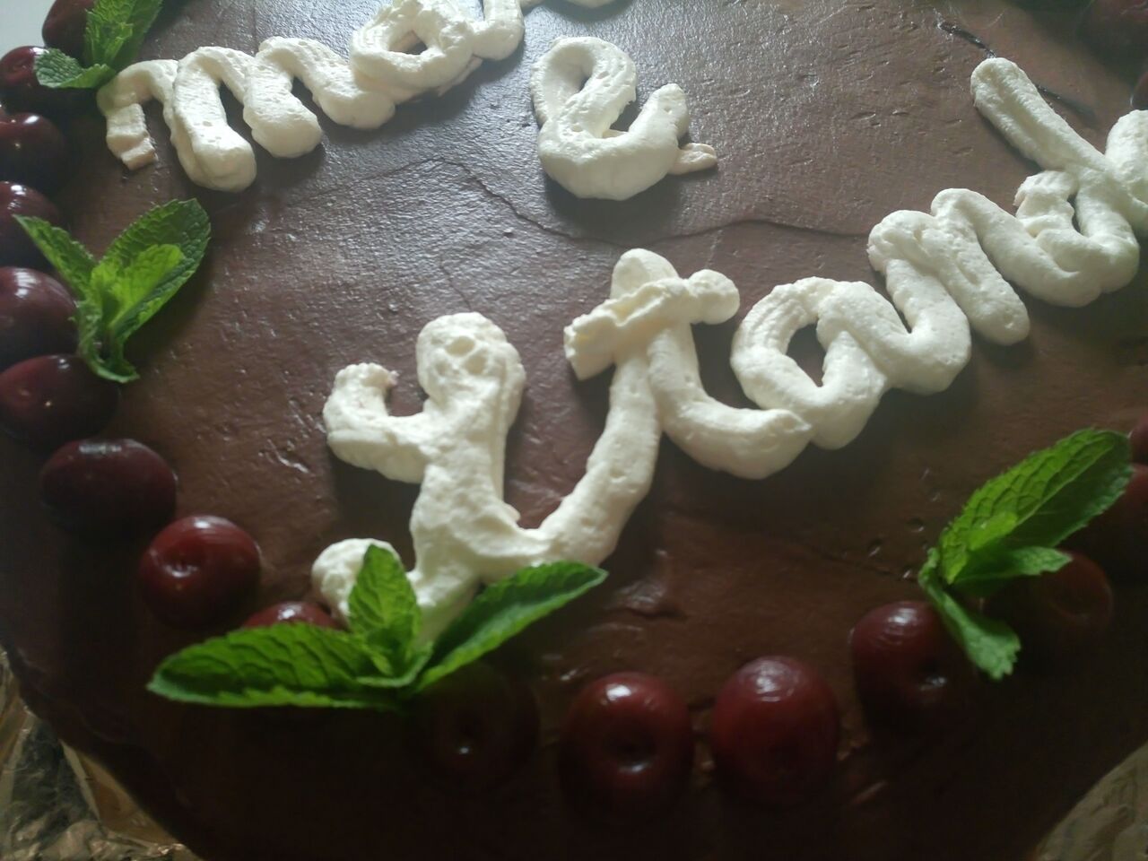 Čokoládový dort pro Márii a Standu