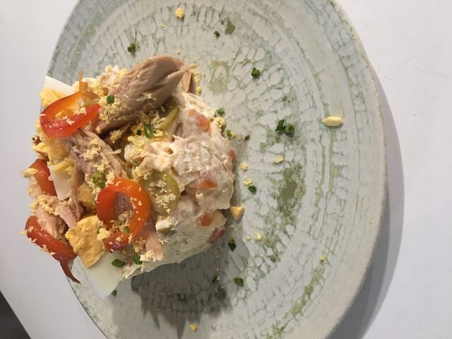 Ensaladilla de papa con bonita!