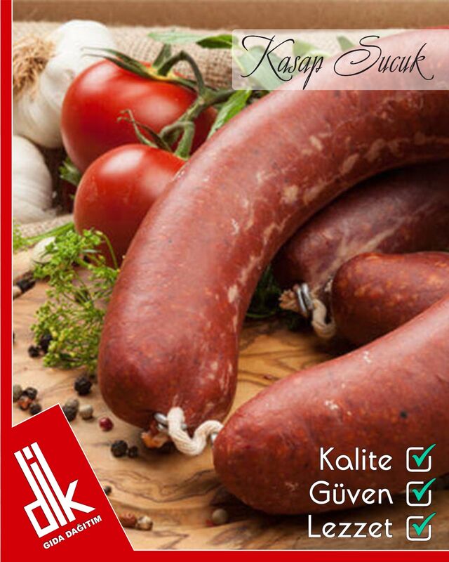 Kocaeli topraklarında yetişen ve İzmit mezbahası kesimli yerli dana etinden modern İZMİT ET tesisinde üretilmiş kaliteli sucuk.