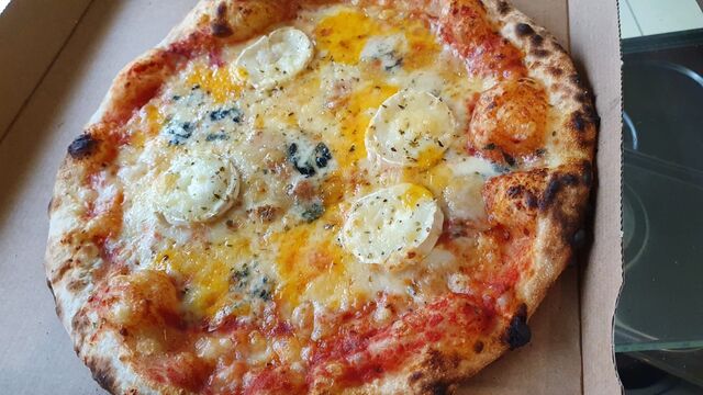 Pizza au chèvre