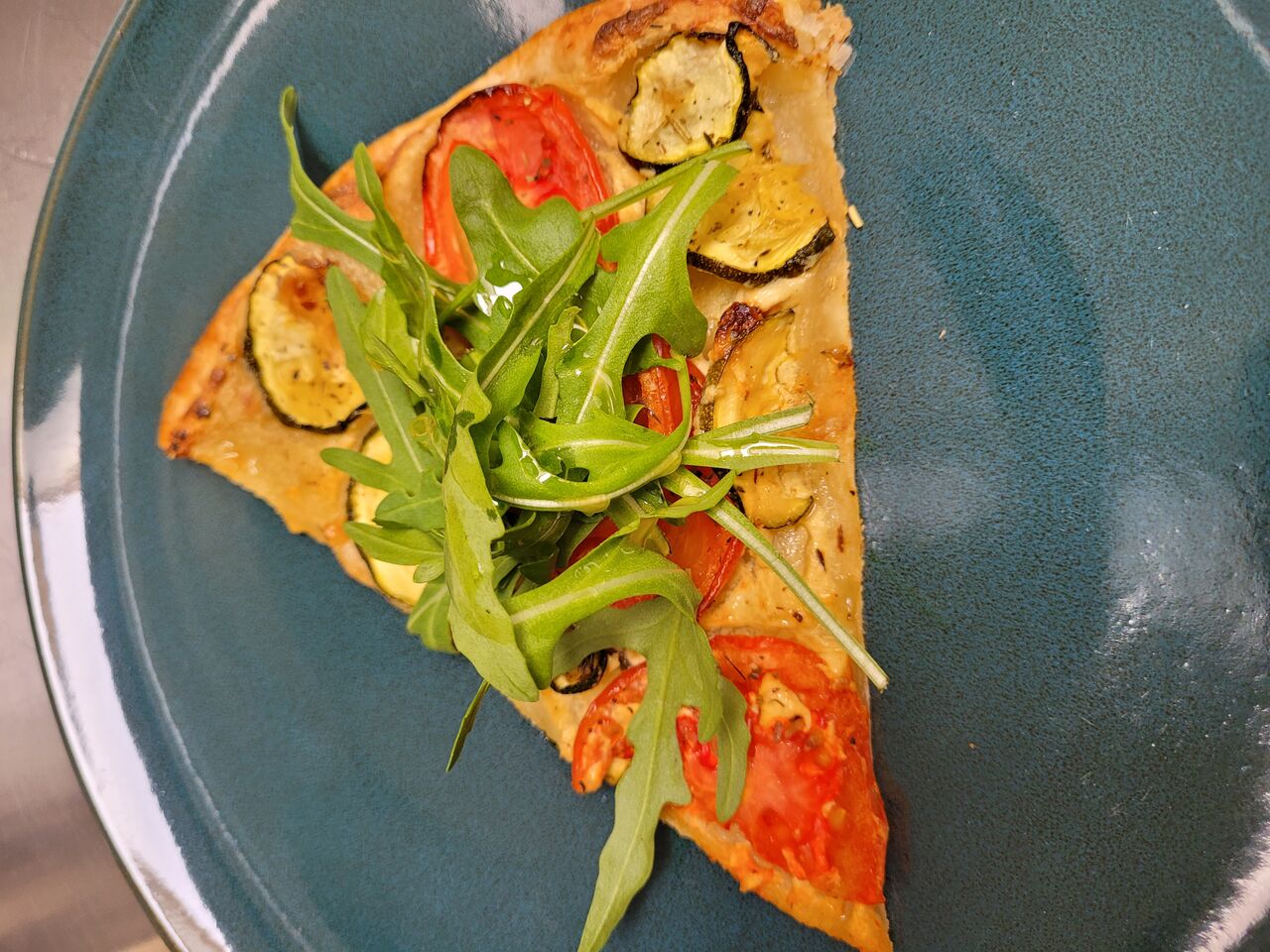 Tarte Fine Tomates et Courgettes