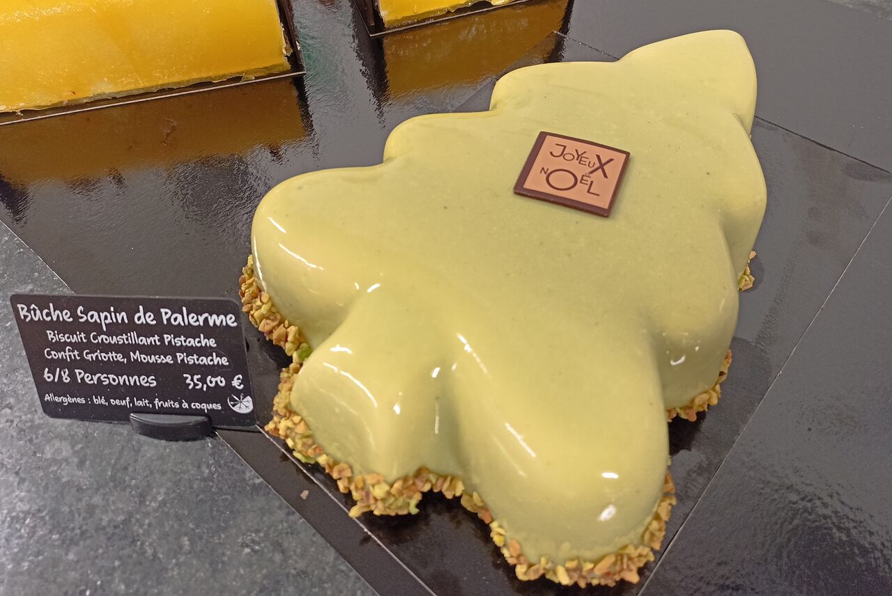 Bûche Sapin de Palerme