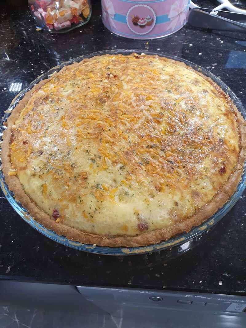 Quiche Lorraine de Pollo