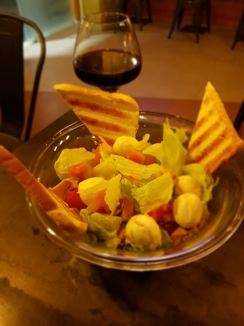 Insalatone da condire a piacimento secondo i gusti e/o il proprio regime alimentare!