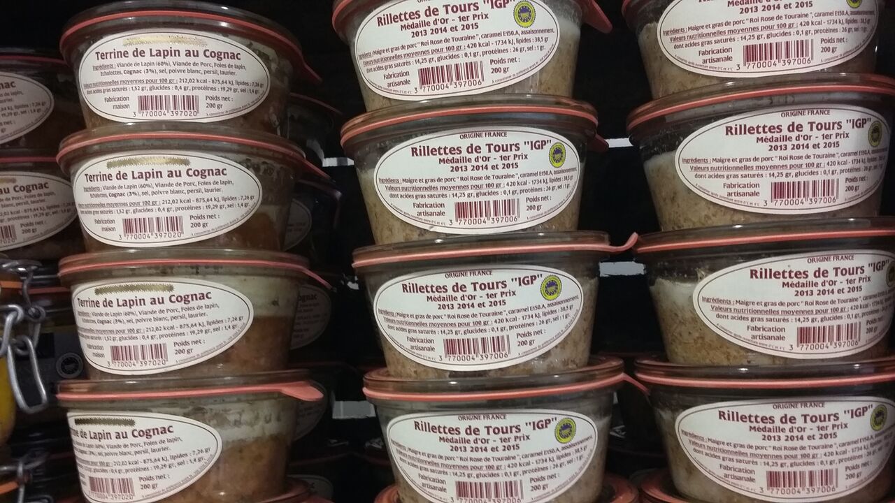 charcuterie de Touraine...