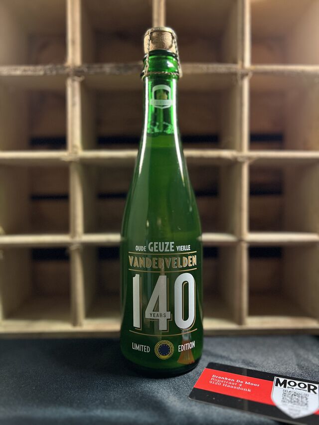 Oud Beersel Oude Geuze Vandervelden 140 years limited edition 37,5cl