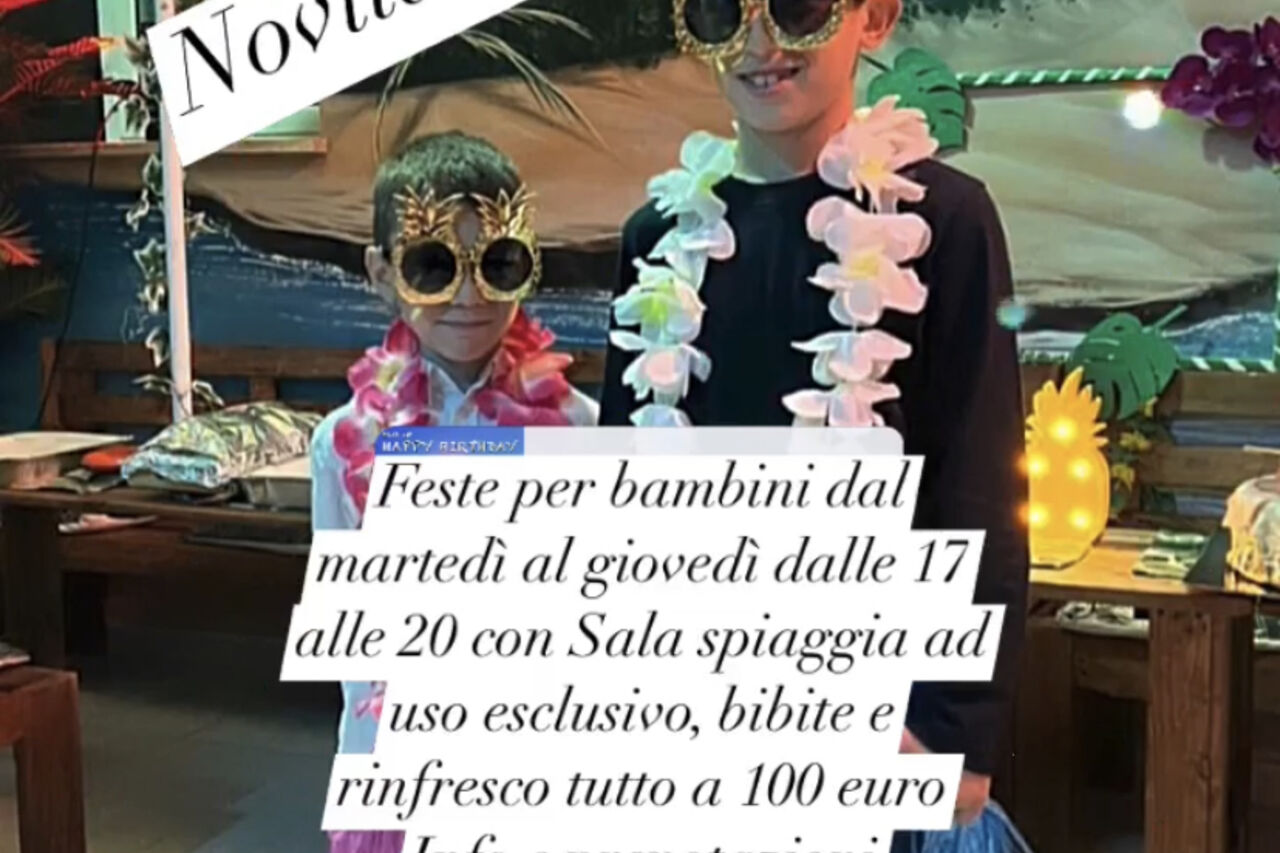 FESTE DI COMPLEANNO PER BAMBINI🌴🌊🏄🏼‍♀️🏄‍♂️