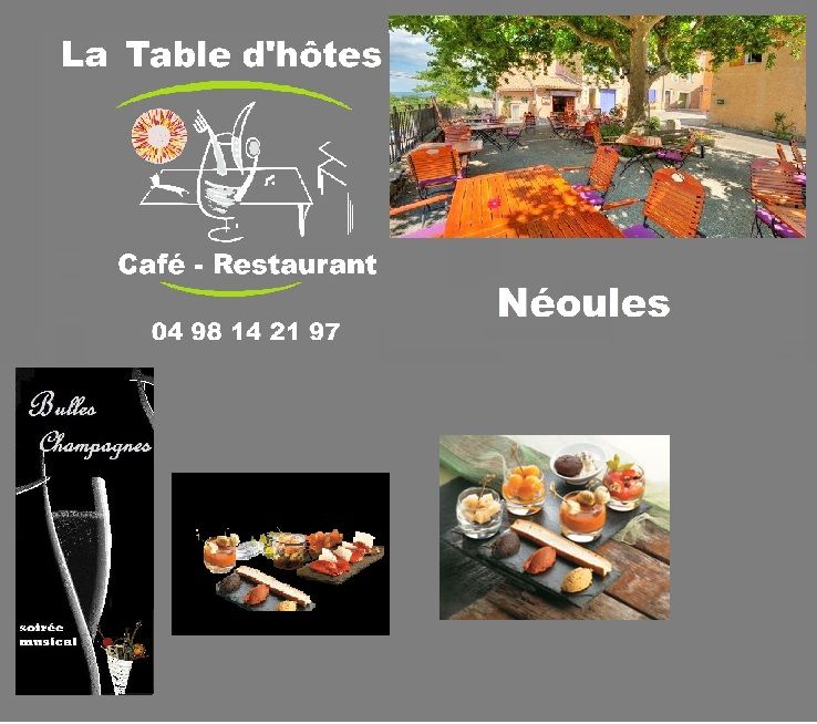 Au Bar à Tapas la table d'hôtes à Néoules