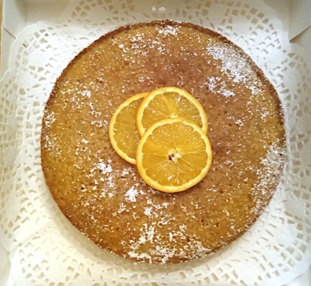 Mœlleux à l'orange bio