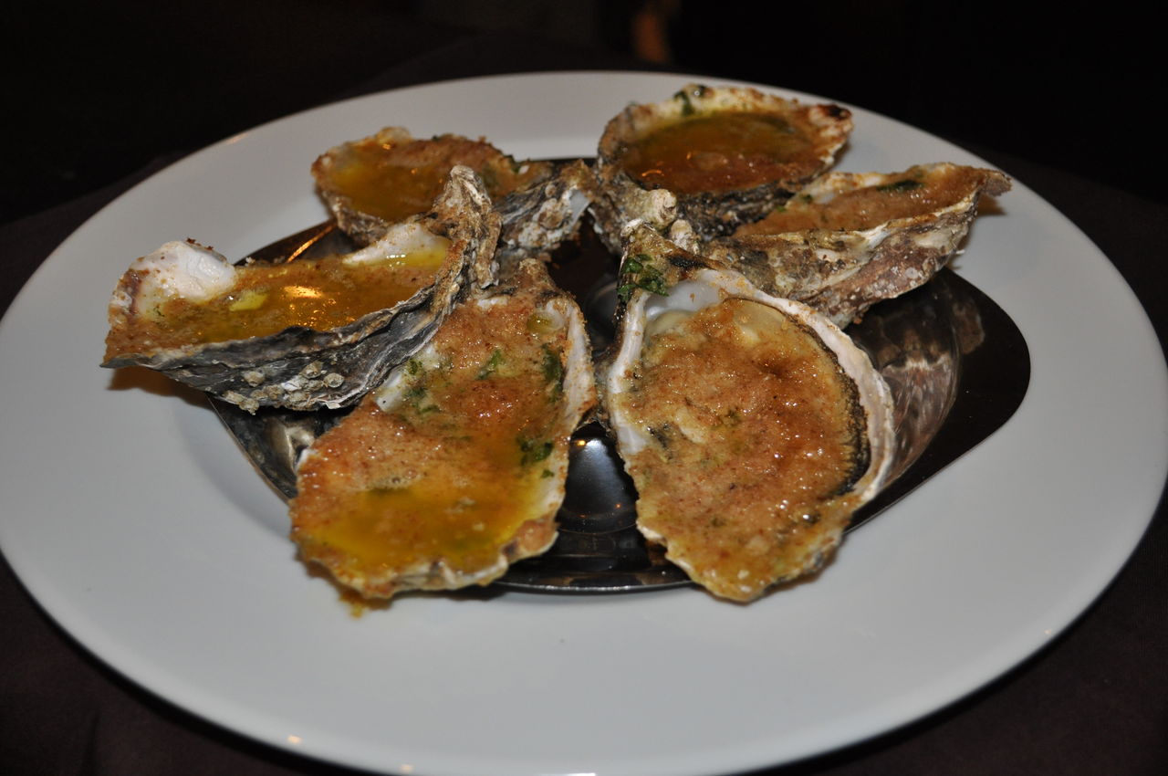 Gratined oysters
Huitres gratinées