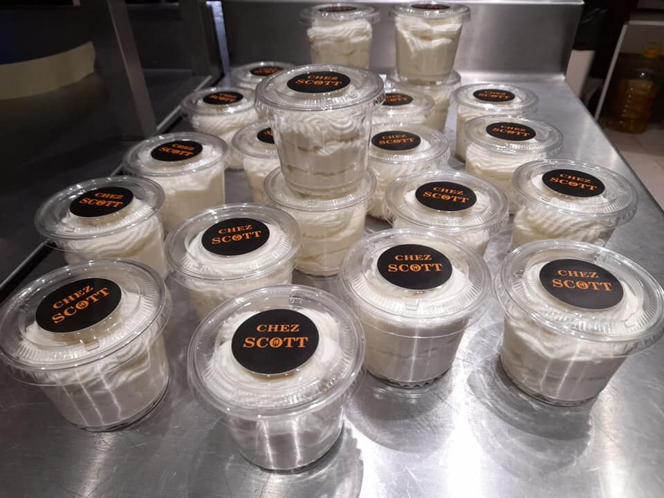 Dessert du moment: Mousse citron maison 2.50€