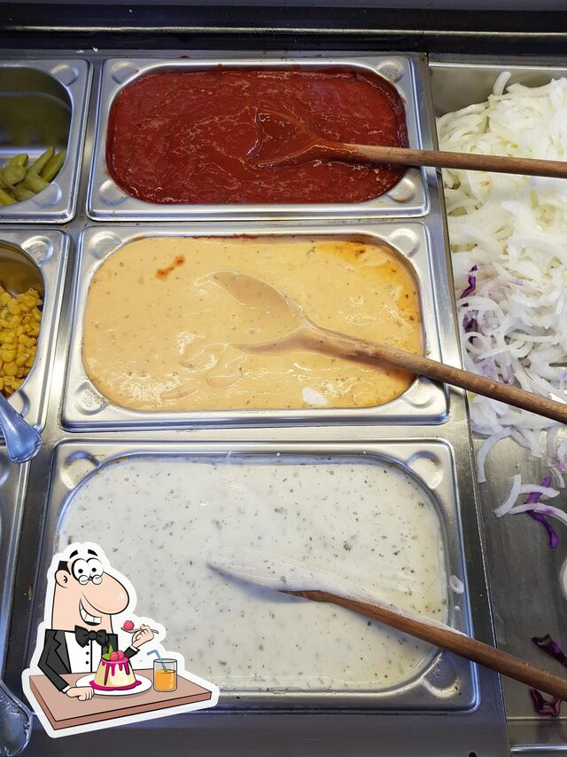 Unsere Soßen, 1 Kräuter, 2 Knoblauch, 3 Scharf 