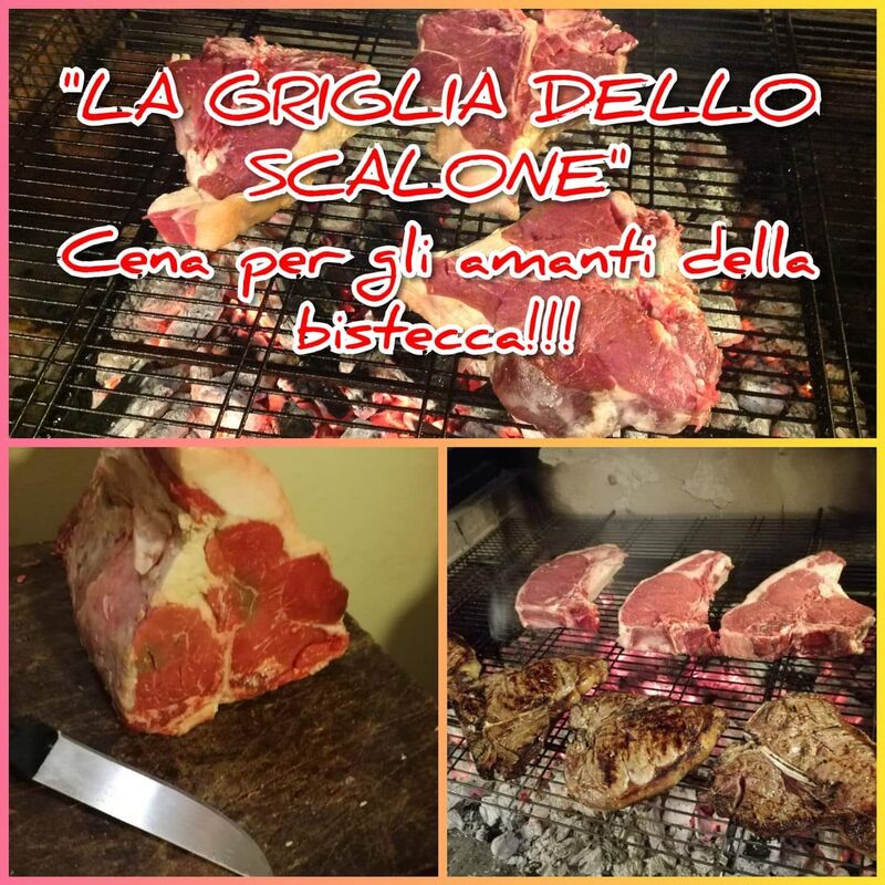 La carne alla griglia