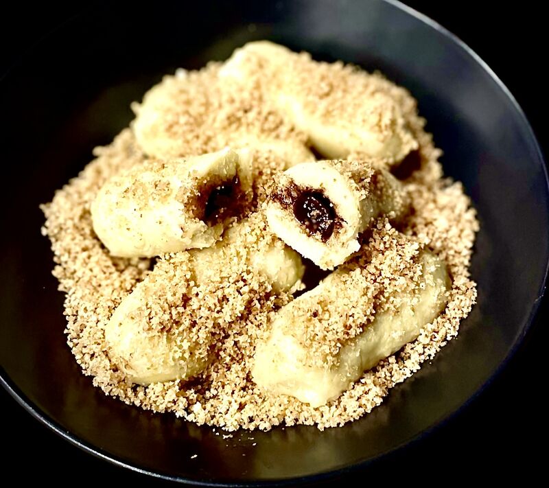 Bramborové šišky plněné povidly / 400g / 81,-Kč