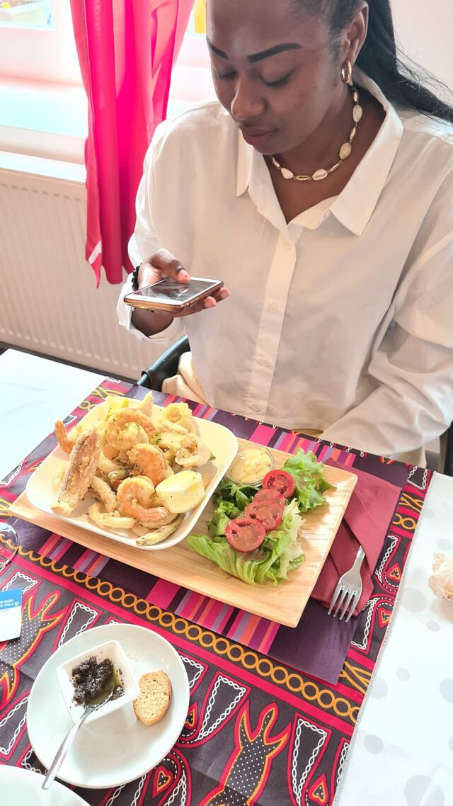 Friture de la mer (calamars crevettes rougets eperlant)exclusivité à belfort 
