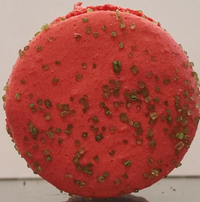 Macaron Fraise Basilic