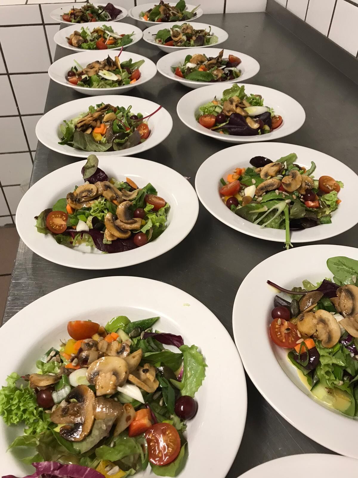 knackiger Salat für alle ....