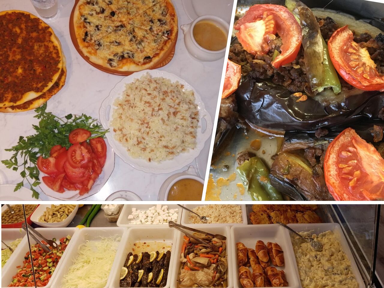 Frisch zubereitete Speisen