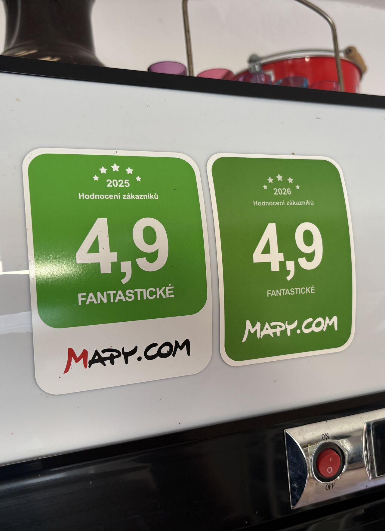 Ocenění od Mapy.com