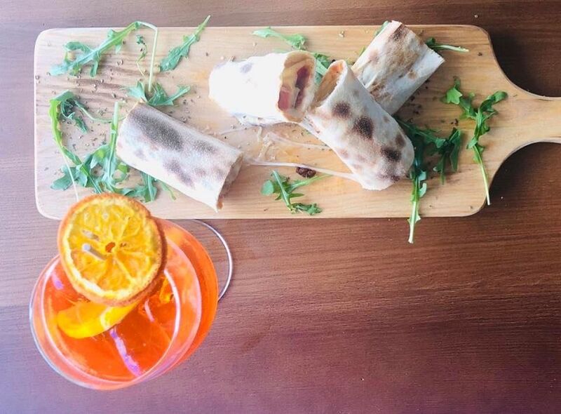 Enrolada Tirolese, com speck e tomate seco!!