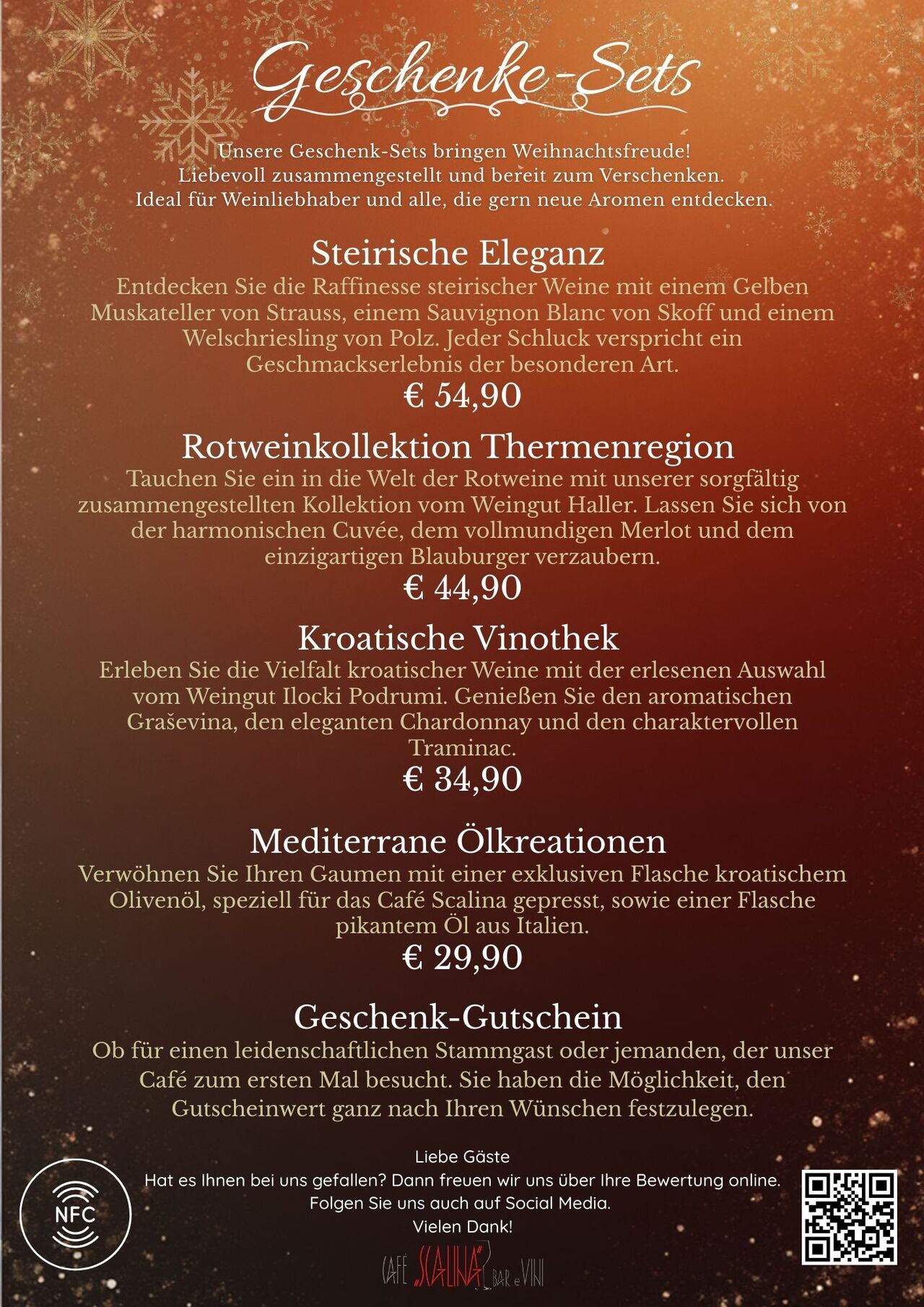 Weihnachtsgeschenke