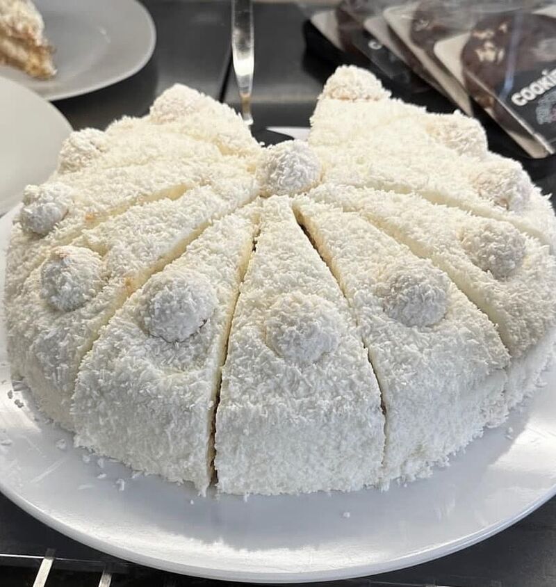 hausgemachte Raffaello Torte
