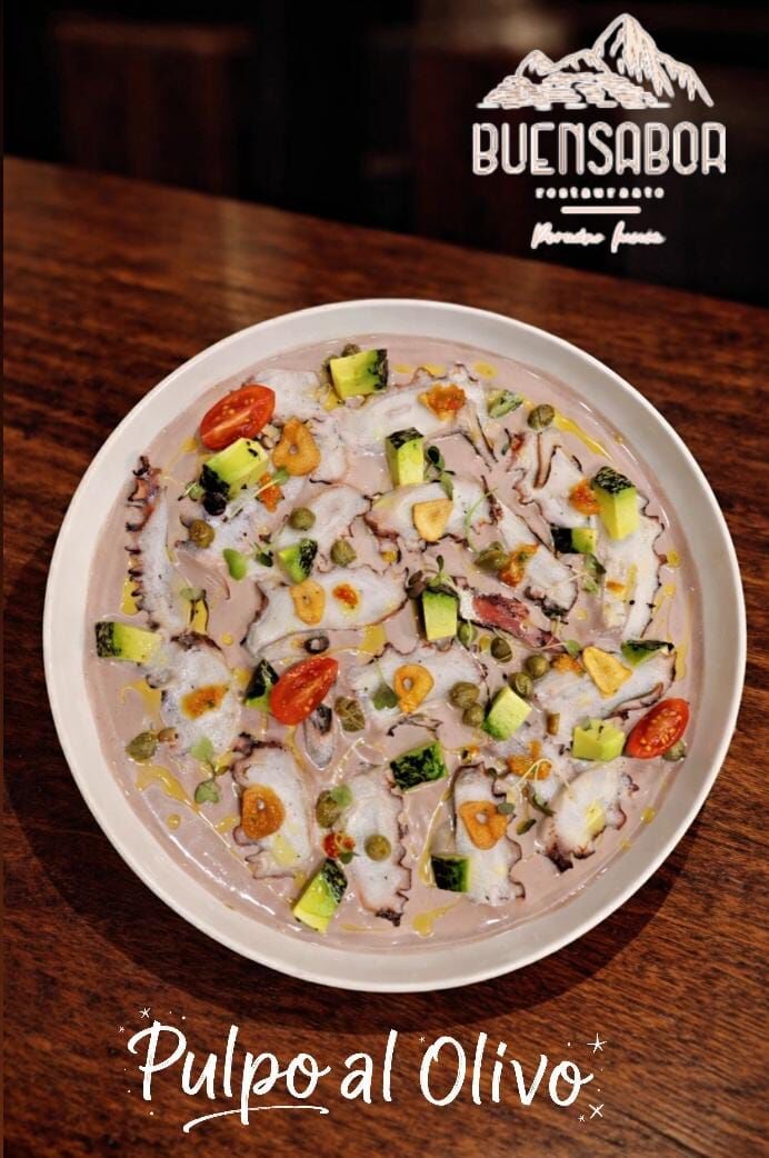 Pulpo al olivo