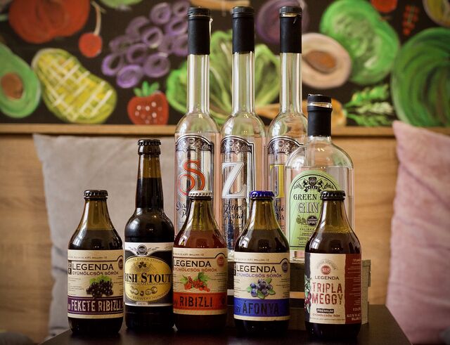 Legenda kézműves sörök és zöldség párlatok