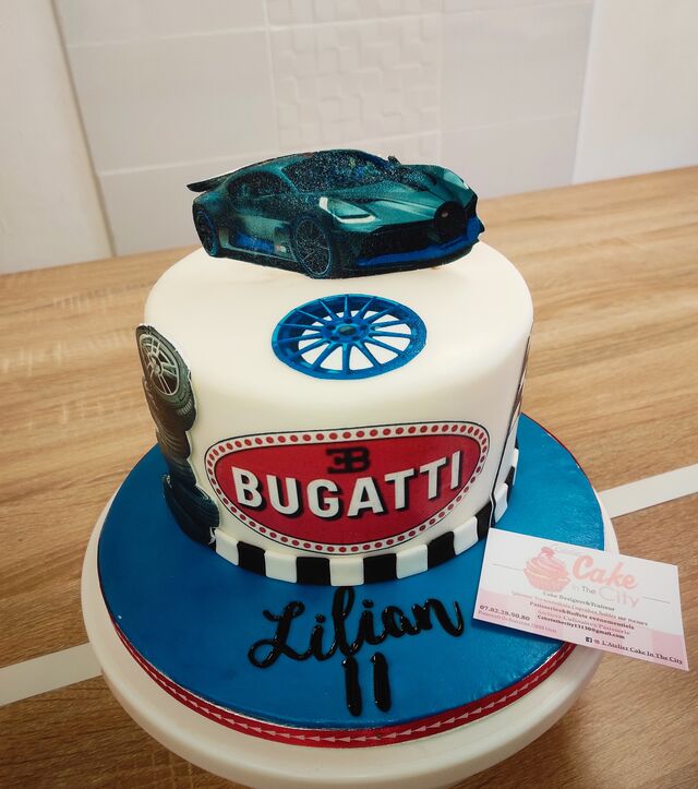 Gâteau voiture Bugatti