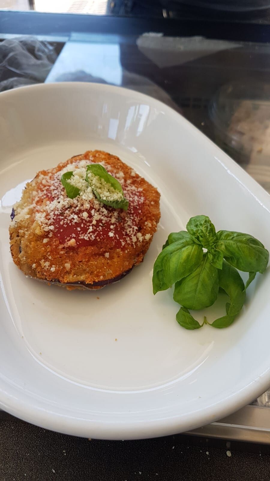 Melanzane club ripiene di cotto e mozzarella 